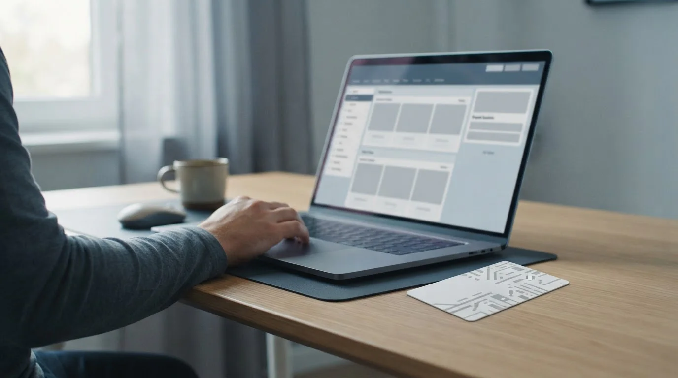 Neosurf-Gutschein und Laptop mit Wettanbieter-Interface als Symbol für Prepaid-Wetten ohne deutsche Lizenz