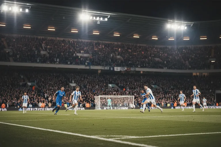 Livewetten – Fußballspiel im Stadion mit spannender Spielszene