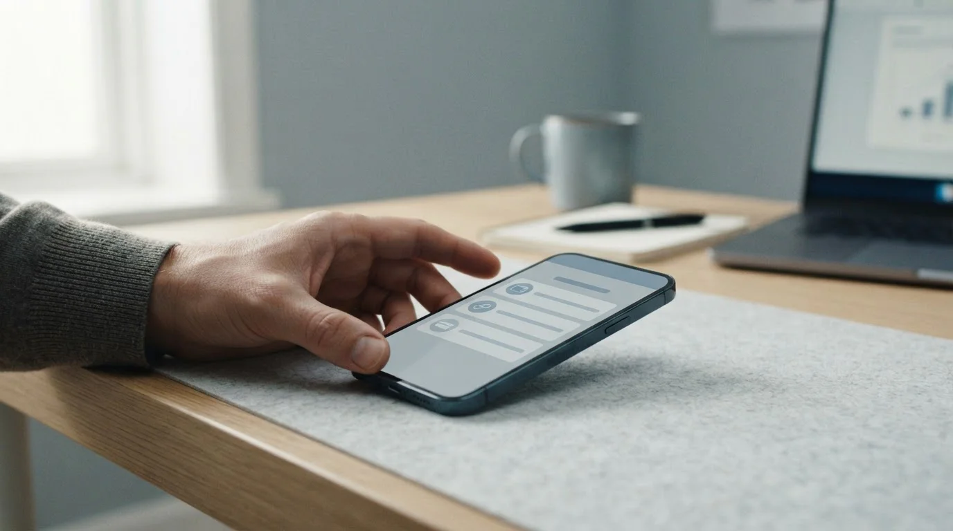 Smartphone mit digitalen Zahlungsoptionen
